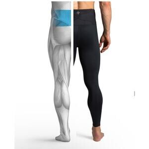 Tommie Copper Men’s Lower Back Support Baselayer - Running Compression Tight - S